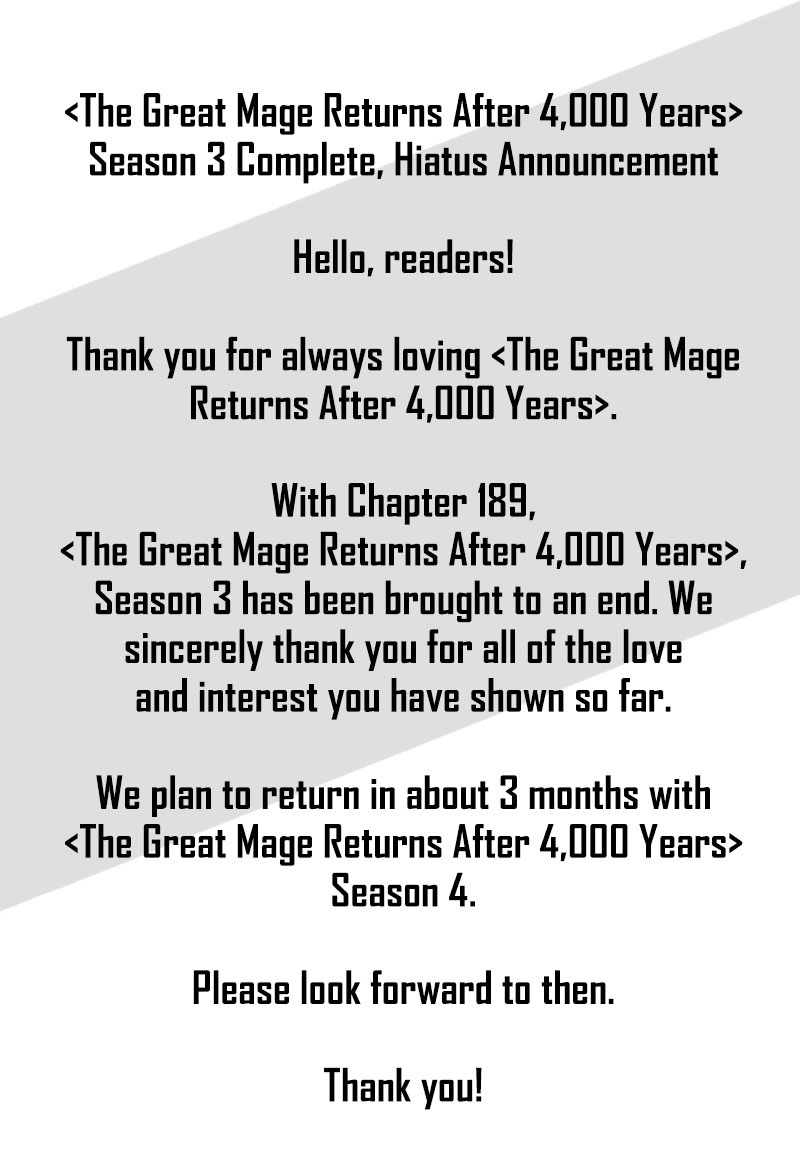 The Great Mage Returns After 4000 Years Chapter 189.5 1